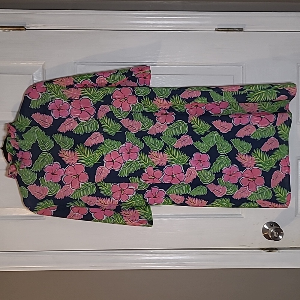 Simply Southern Floral/Tropical Print Dress - Picture 3 of 10